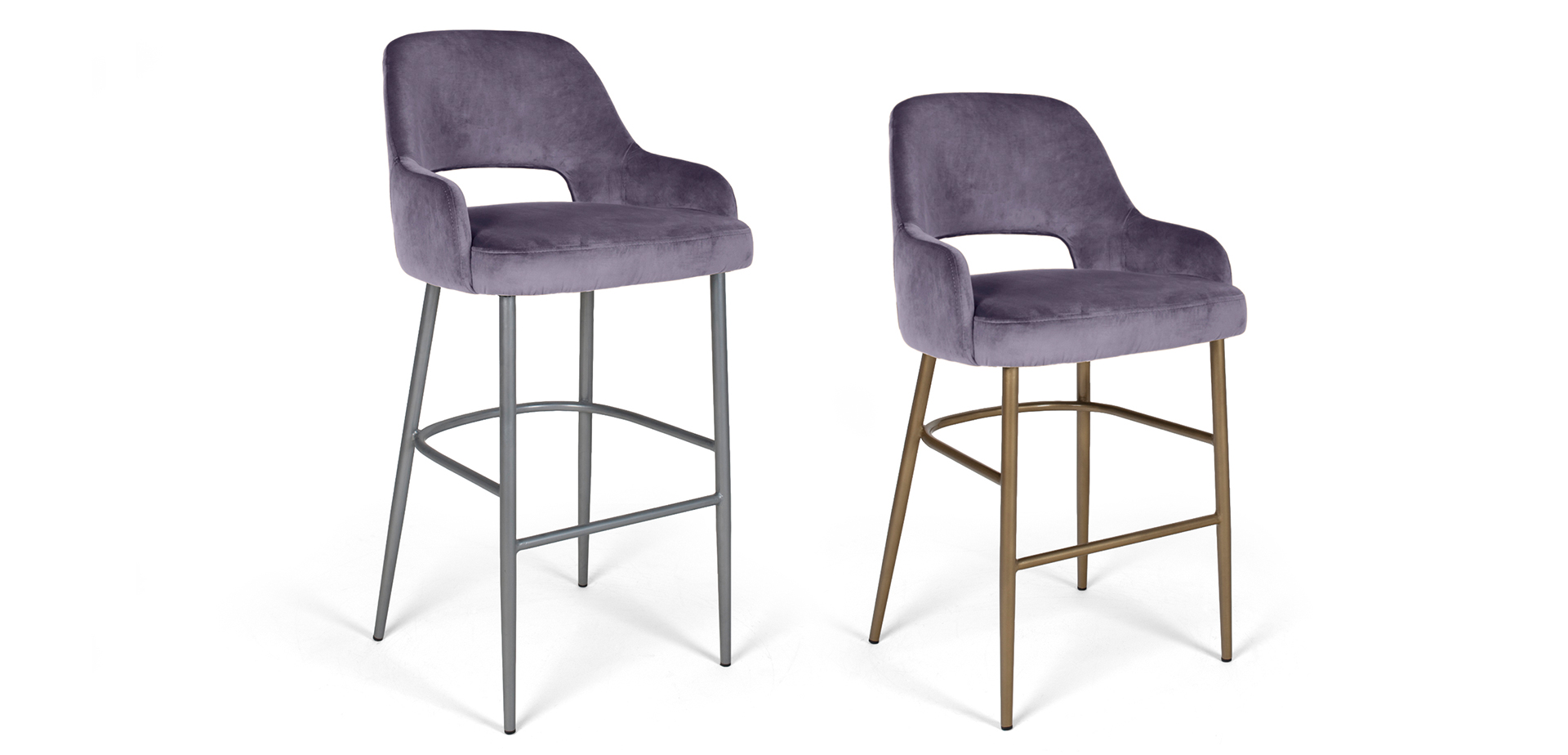 Scaun Bar, Mov Lavanda Clark, MobilaDalin